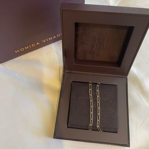 New Monica Vinader Textured Alta Chain